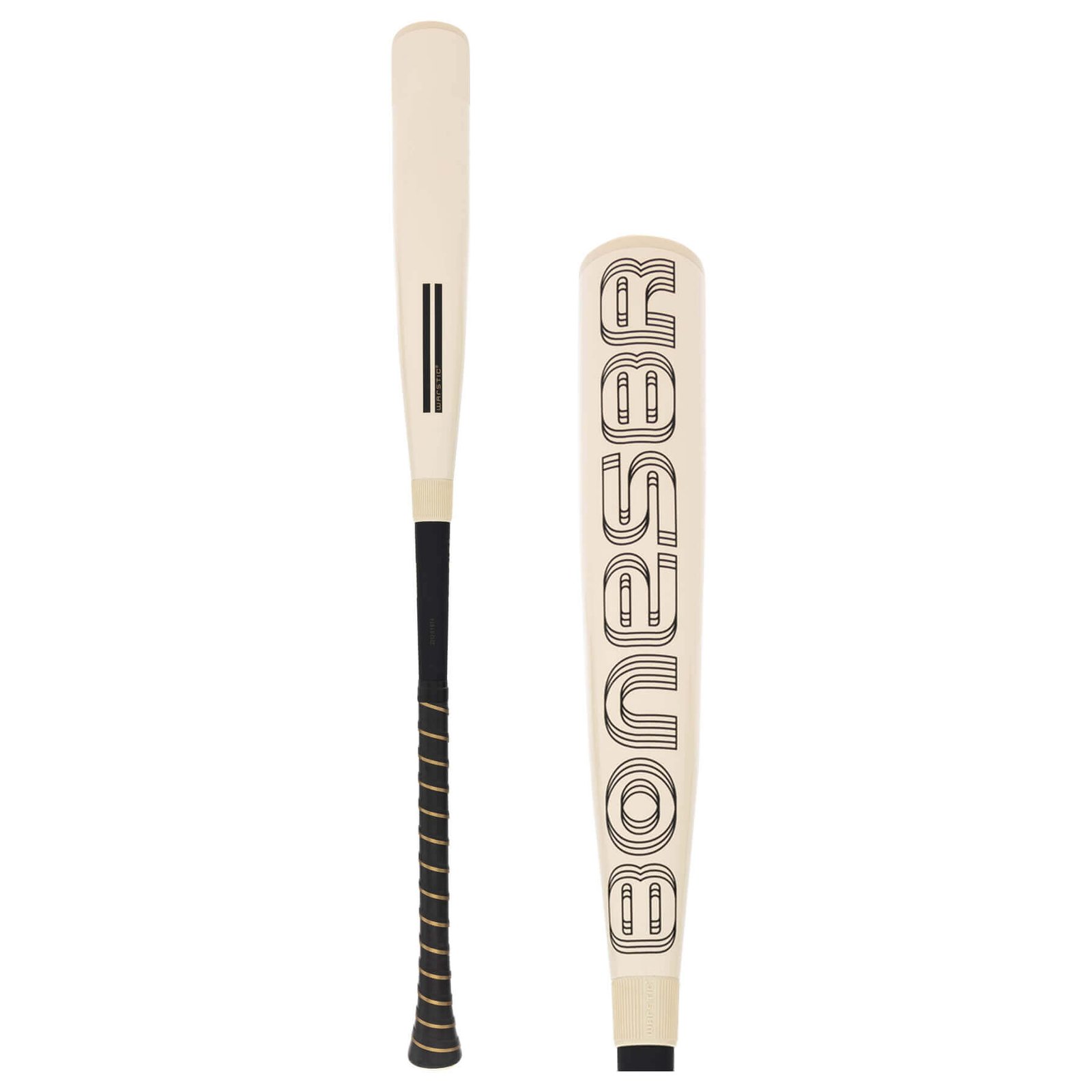 Warstic Bonesaber Hybrid BBCOR Baseball Bat: MBBSRHB23WH3